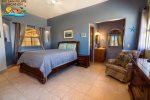 Palapa house El dorado Ranch San Felipe mountain side rental - master bedroom 